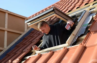 Pose de fenêtres de toit Velux aux Choux